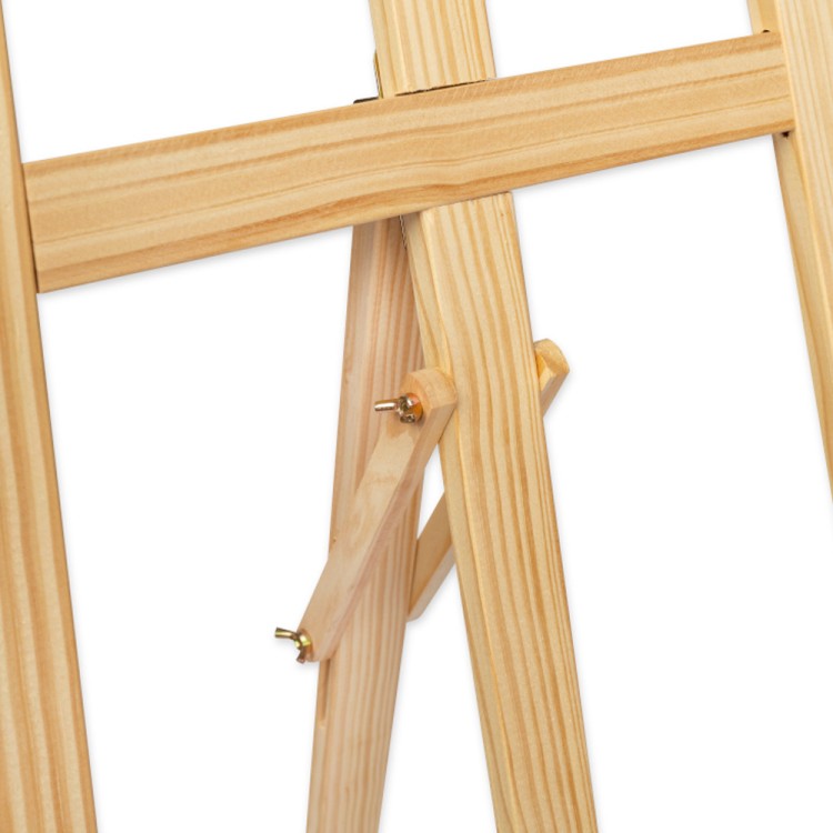 Sztaluga drewniana 175 x 60 cm regulowana - naturalna