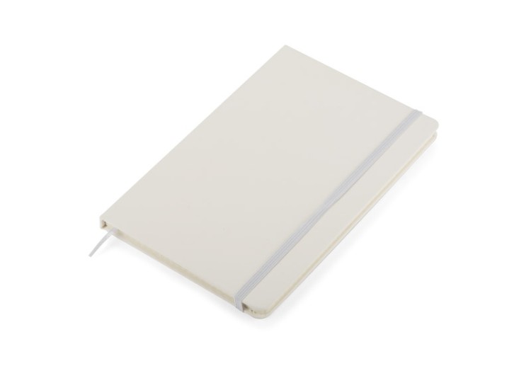 Notes VITAL w kratkę A5 biały z logo