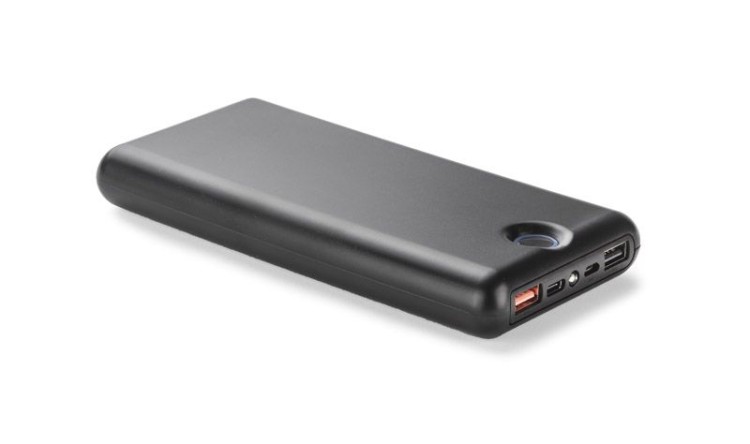 Power bank SIEMPRE 20000 mAh czarny z logo