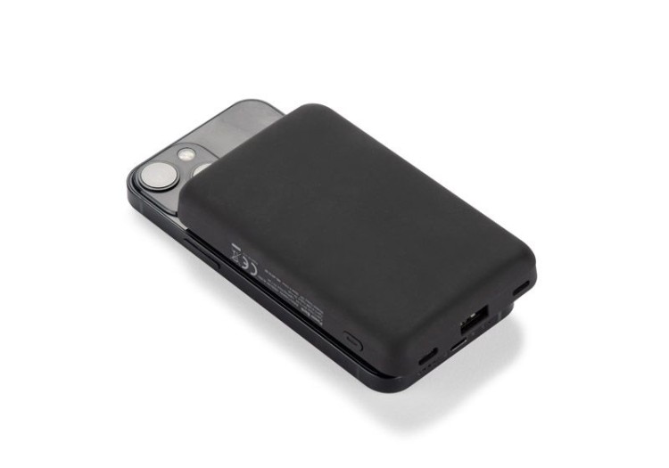 Power bank VELOCE 10000 mAh czarny z logo