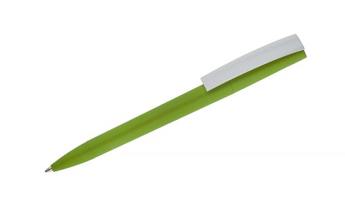 Długopis ZENO zielony jasny z logo
