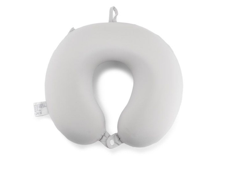 Poduszka podróżna w etui OPI szary z logo