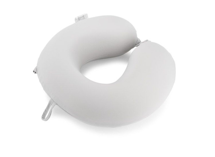 Poduszka podróżna w etui OPI szary z logo