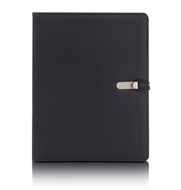 Teczka konferencyjna HOOK A4 czarny z logo