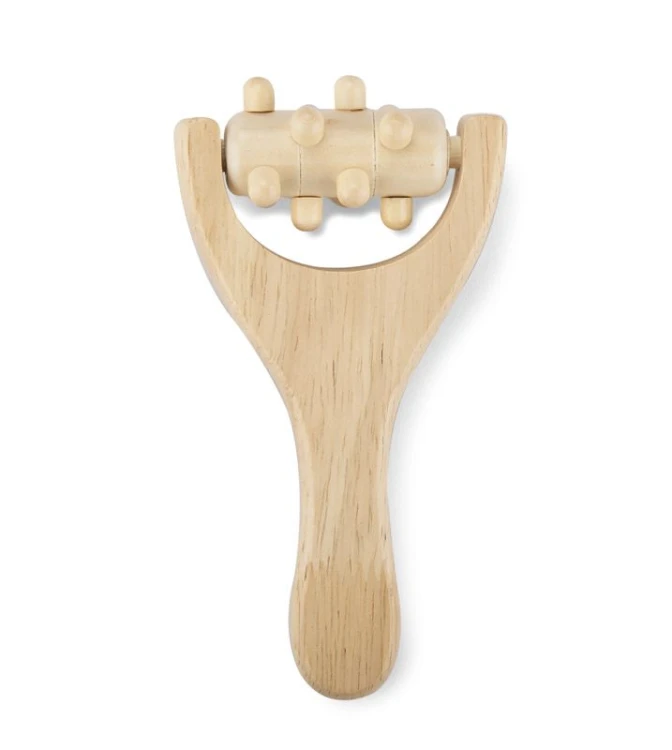 Masażer MASU beżowy (naturalny) z logo