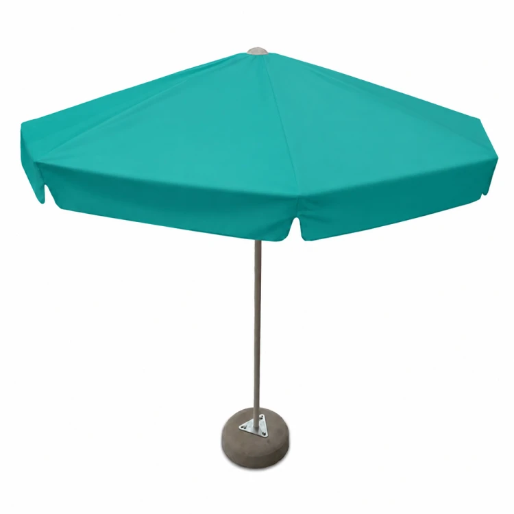 Parasol gastronomiczny 2x2 - okrągły z indywidualnym nadrukiem ogrodowy barowy parasol restauracyjny piwny handlowy parasol hotelowy parasol reklamowy