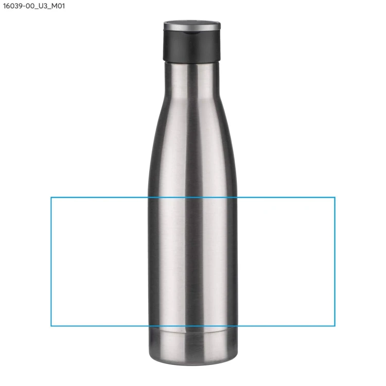 Butelka termiczna BONITA 500 ml srebrny
