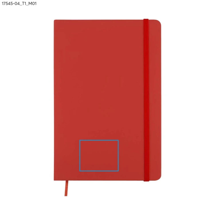 Notes VITAL A5 czerwony