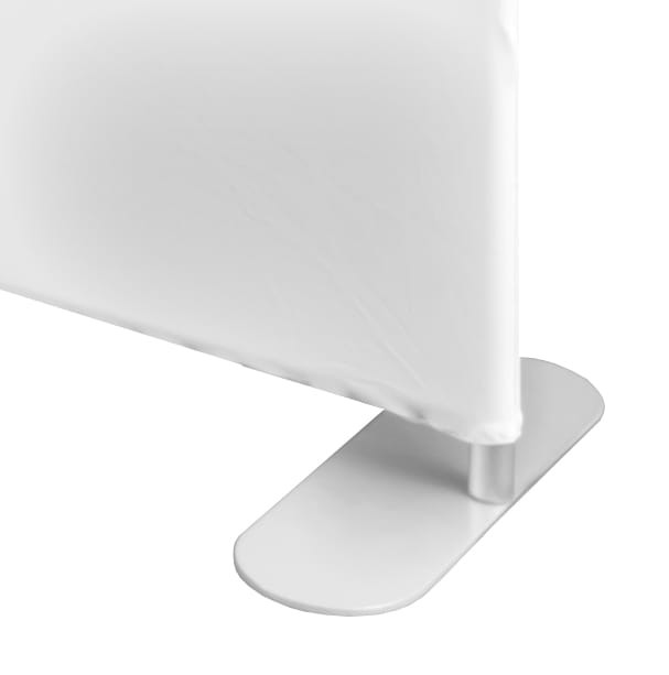 Stopa - Ścianka Reklamowa Tekstylna Prosta 1500 x 240 cm - ścianka wystawiennicza targowa prasowa