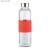 Butelka szklana GLASSI 510 ml czerwony