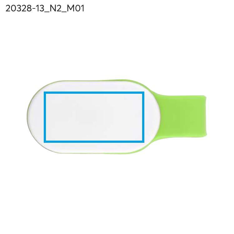 Lampka LED z magnesem CLIPSY zielony jasny