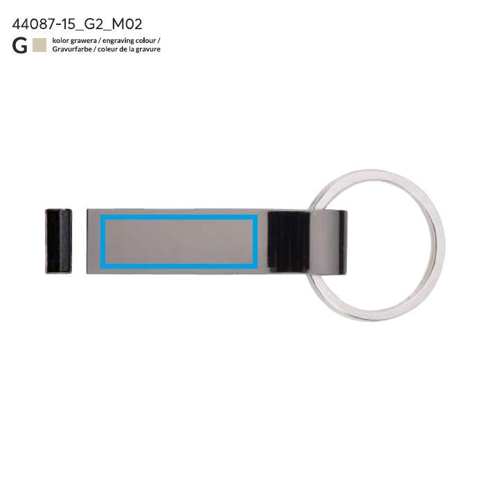 Pamięć USB PALERMO 16 GB grafitowy