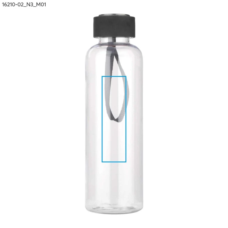 Butelka CLEAR 500 ml czarny