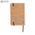Notes CORA A6 beżowy (naturalny)