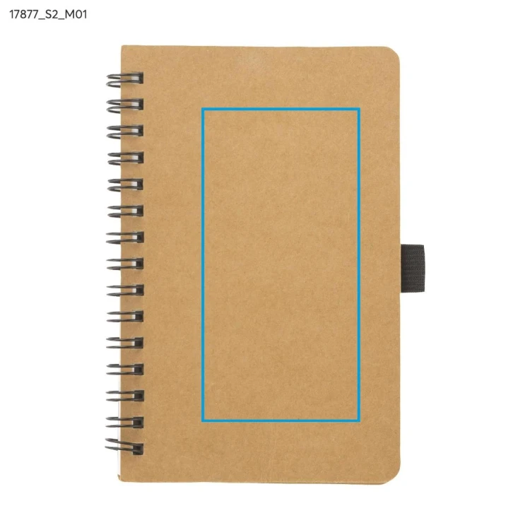 Notes BATO A6 brązowy