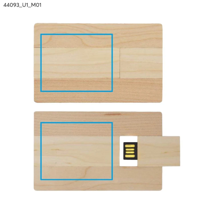 Pamięć USB WOODCART 16 GB brązowy