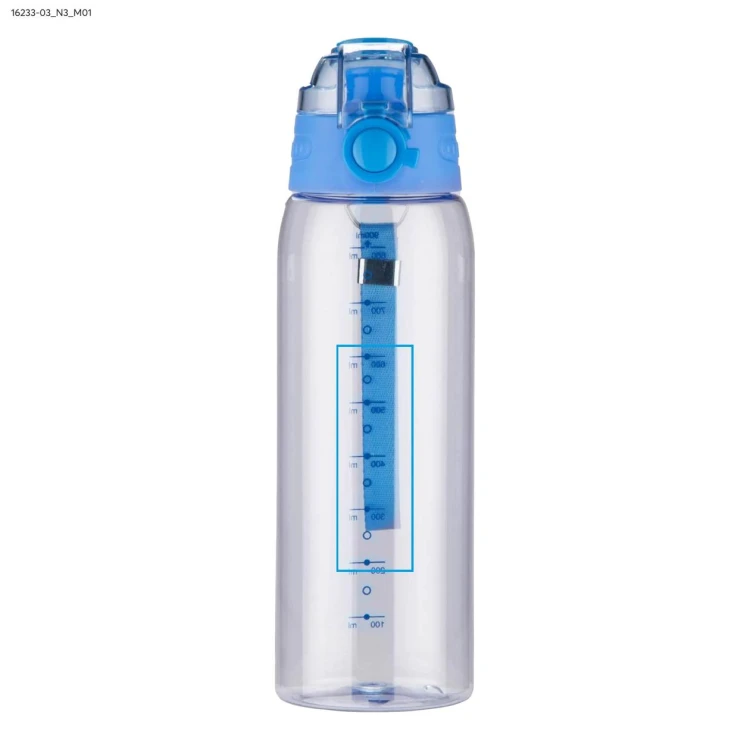 Bidon z miarką 900 ml KOLTER niebieski