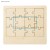 Puzzle drewniane WOODSY beżowy (naturalny)