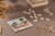 Puzzle drewniane WOODSY beżowy (naturalny) z logo