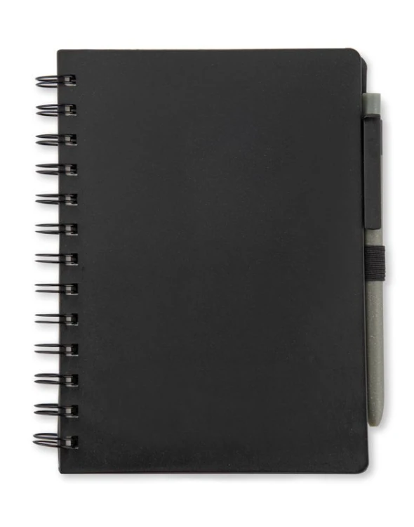 Notes z długopisem ARSEN czarny z logo