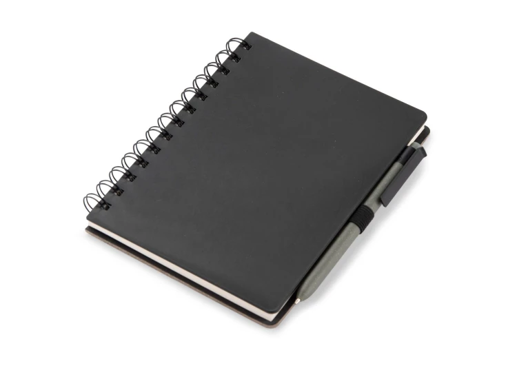 Notes z długopisem ARSEN czarny z logo
