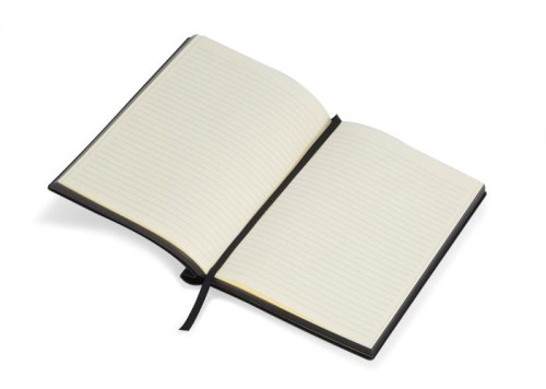 Notes BELLIS A5 czarny z logo
