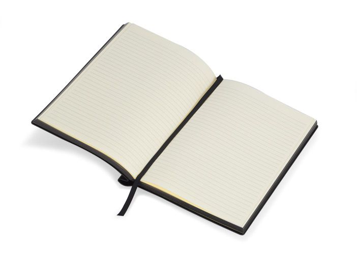 Notes BELLIS A5 czarny z logo