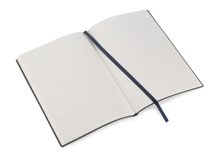 Notes FLAF A5 granatowy z logo