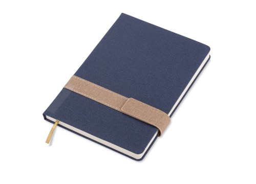 Notes z zapięciem ELITE A5 granatowy z logo
