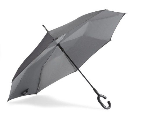 Parasol REVERS niebieski z logo