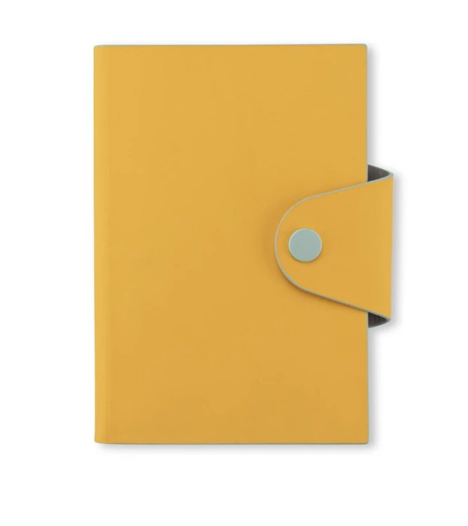 Notes MISI A6 żółty z logo