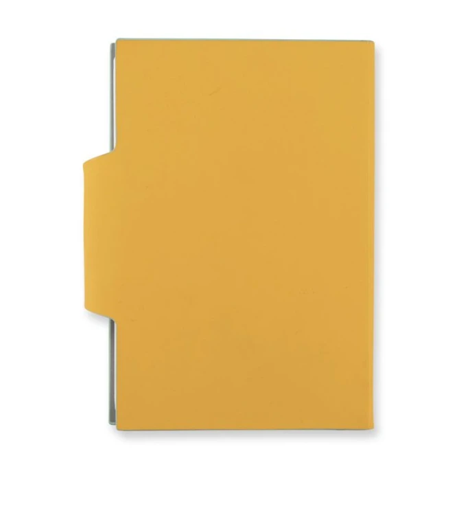 Notes MISI A6 żółty z logo