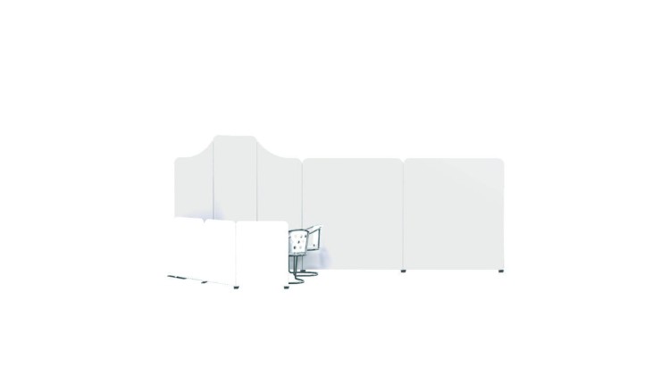 Przykładowy układ modułowego stoiska