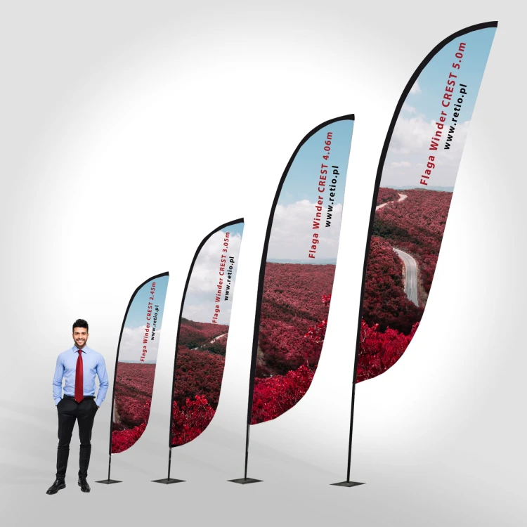 Flaga reklamowa Winder Crest