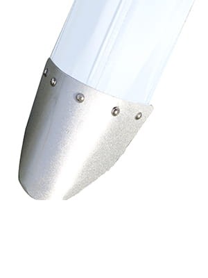 Wykończenie materiału namiotu Gwiazda od frontu