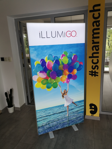 Stand Kaseton podświetlany 2 x 1 m - zdjęcie