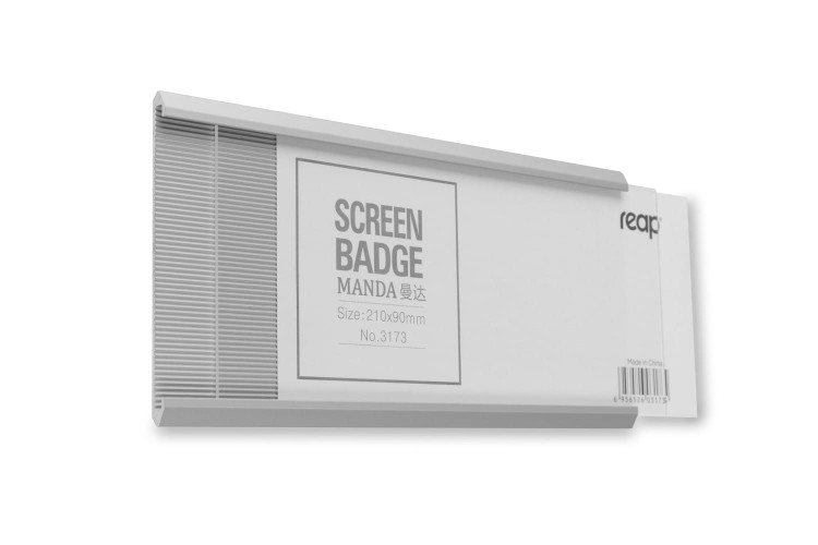 Przydrzwiowa tabliczka informacyjna PURE 210x90 mm