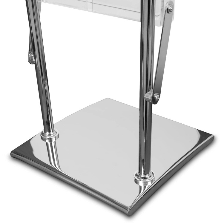 Chromowana podstawa stojaka Beetle