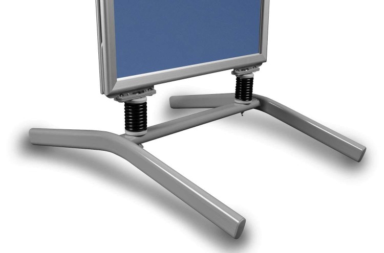 Potykacz reklamowy A1 OWZ na sprężynach Lobster do zastosowań zewnętrznych / wewnętrznych - Stopy potykacza Lobster A1