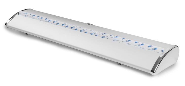 Kaseta do rollupa typu łezka z taśmą montażową 3M