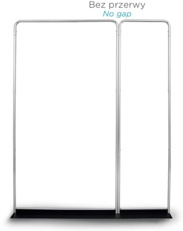 Po przystawieniu do innych standów z tej samej serii, rurki idealnie przylegają, dając możliwość tworzenia modułowych rozwiązań.