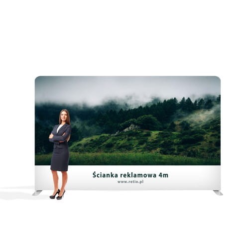Wydruk do ścianki tekstylnej 4 m