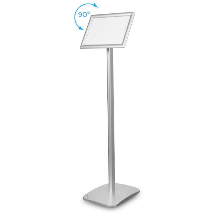 Stojak na menu PROMENADE stojak na plakat stojak prezenter na kartę menu stojak informacyjny prezentacyjny z Ramką OWZ A4 do restauracji gastronomii do hotelu Menu Board