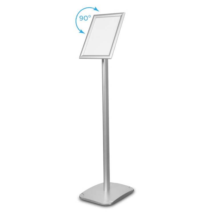 Stojak na menu PROMENADE stojak na plakat stojak prezenter na kartę menu stojak informacyjny prezentacyjny z Ramką OWZ A4 do restauracji gastronomii do hotelu Menu Board