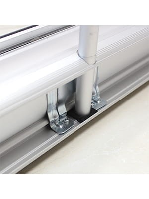 Wzmocenienie kasety - Rollup Mantis 120 x 200 cm stojak reklamowy rozwijany z opcją wydruku