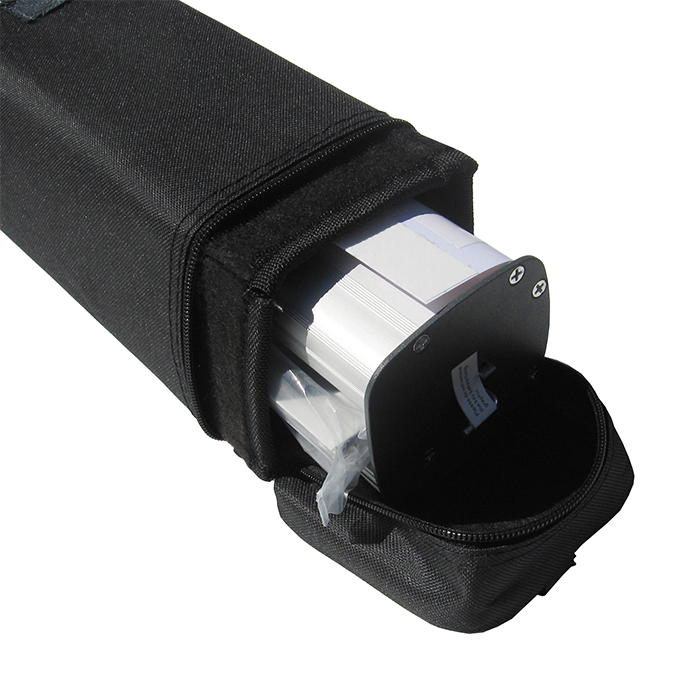 W torbie transportowej - Rollup Mosquito 200 x 200 cm stojak reklamowy jak Ścianka Reklamowa rozwijany z opcją wydruku