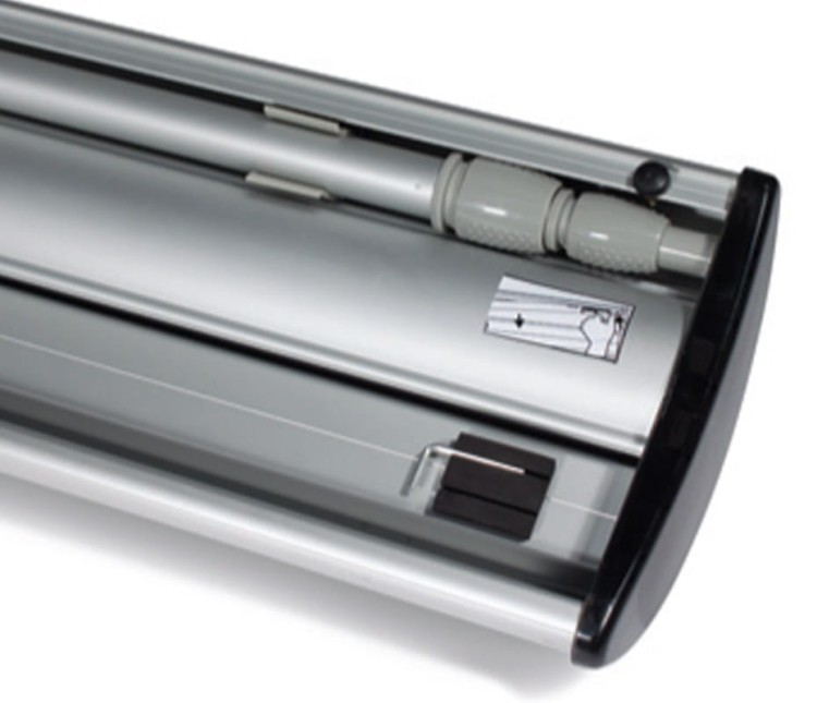 Kaseta - Rollup Barracuda 150 x 200 cm stojak reklamowy rozwijany z opcją wydruku