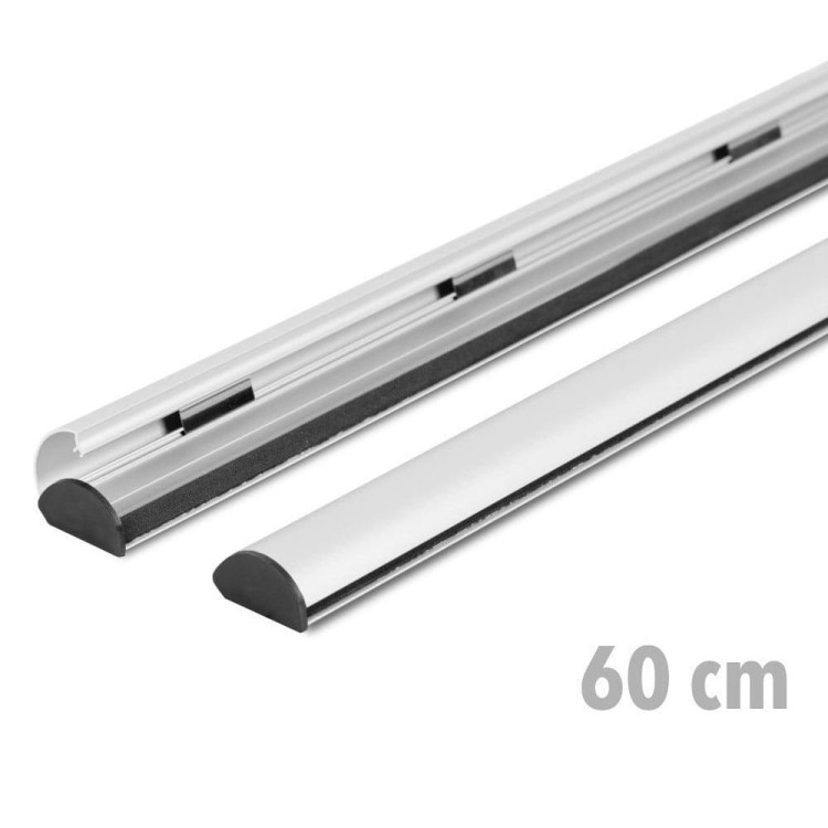 Listwy plakatowe CLIP 60 cm - listwy na plakat listwy banerowe reklamowe Na Zatrzask OWZ