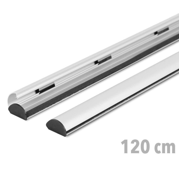 Listwy plakatowe CLIP 120 cm - listwy na plakat listwy banerowe reklamowe Na Zatrzask OWZ