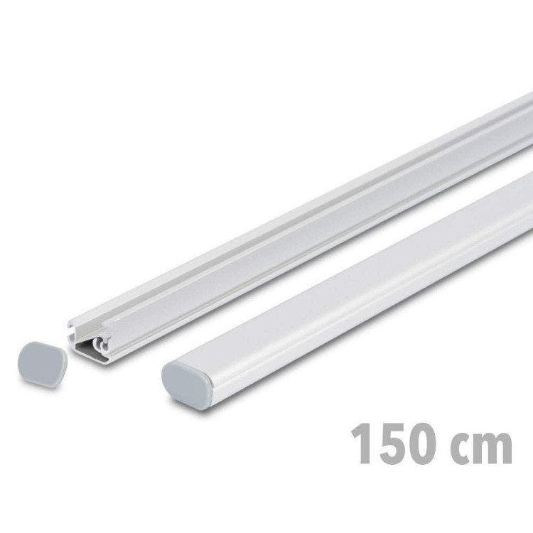 Listwy plakatowe TWIN 150 cm - listwy na plakat listwy banerowe reklamowe Na Zacisk Express Clip